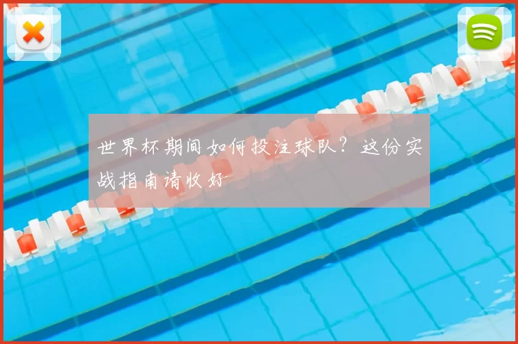 世界杯期间如何投注球队？这份实战指南请收好